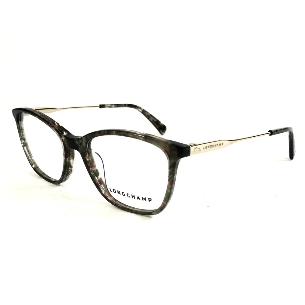 Longchamp Eyeglasses Frames LO2683 306 Tortoise Gold Cat Eye Full Rim 49-17-140